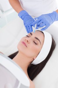 Patient undergoing PRP